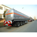 Precio de fábrica 40M3 tri-axle fuel tanker camión remolque, Perú semi remolque fuel tanker